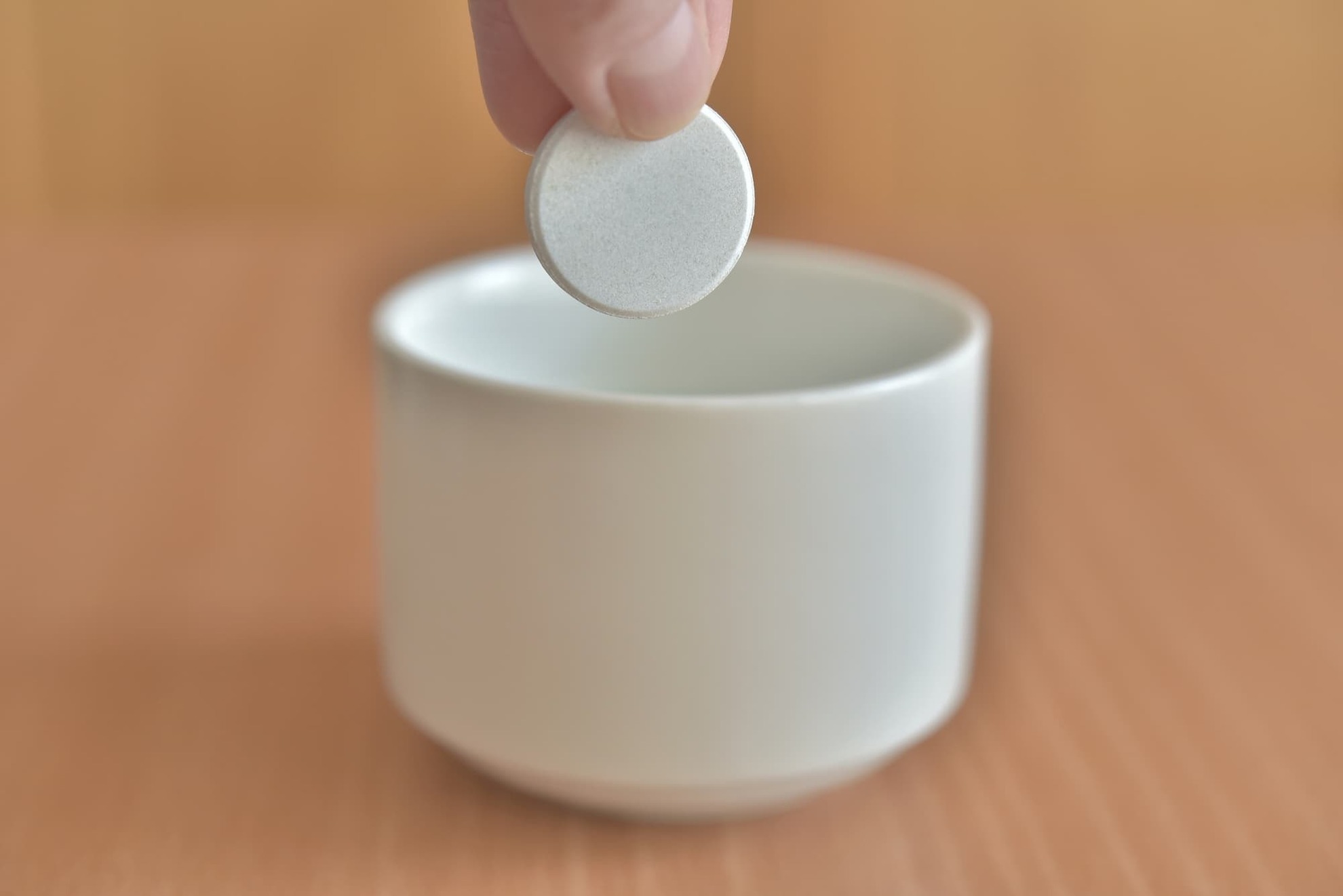 タブレット型のマウスピースの洗浄剤