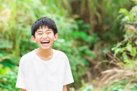 インビザライン・ファーストで綺麗な歯ならびになった男の子