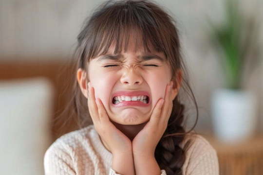 歯並びが悪いことにストレスを感じる子ども