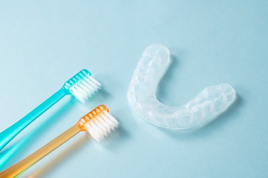 マウスピースのお手入れのイメージ